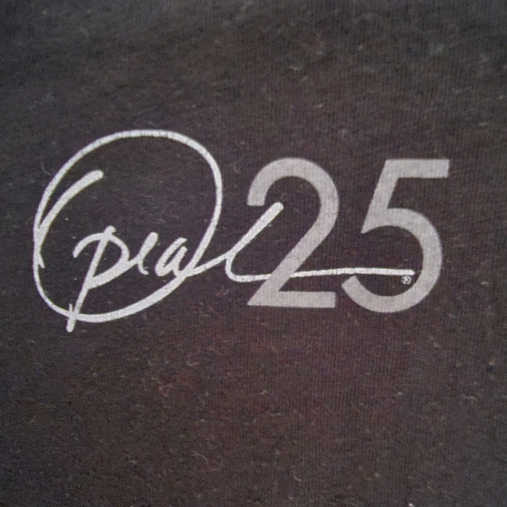Vintage Oprah 25 The Farewell Season Long Sleeve T Shirt Womens Small